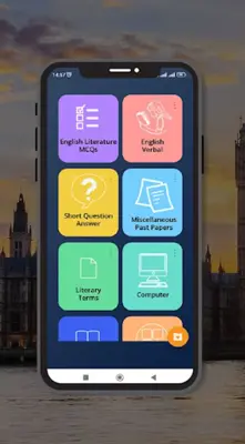 English Literature MCQs android App screenshot 1